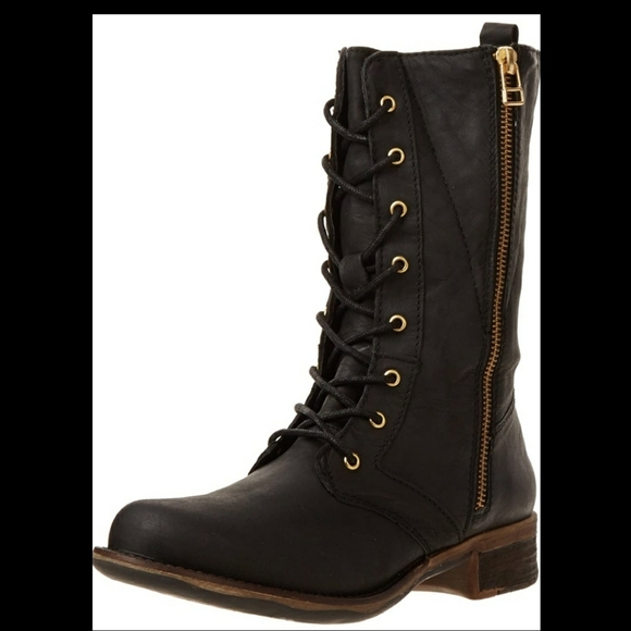 ISO: Steve Madden Barney Zip Studded Black Boots - Picture 4 of 4
